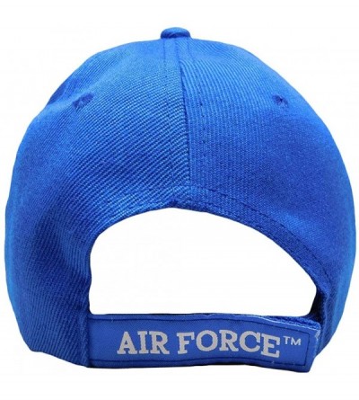 Skullies & Beanies U.S. Air Force USAF Retired Wings Royal Blue Embroidered Cap Hat (TOPW) - CC180TNUKZN $12.33