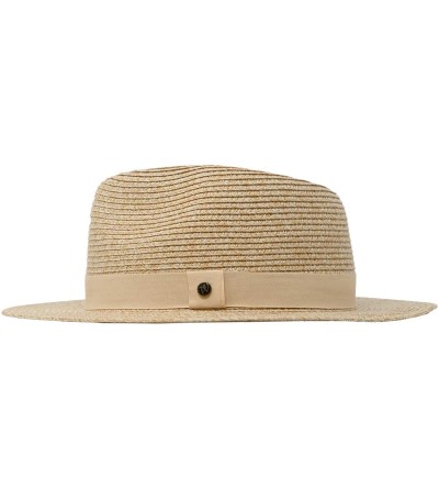 Sun Hats Women's Caroline Fedora - UPF 50+- Lightweight- Adjustable- Packable- Designed in Australia - Beige - CG1924ZS7XO $3...