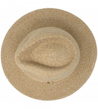 Sun Hats Women's Caroline Fedora - UPF 50+- Lightweight- Adjustable- Packable- Designed in Australia - Beige - CG1924ZS7XO $3...