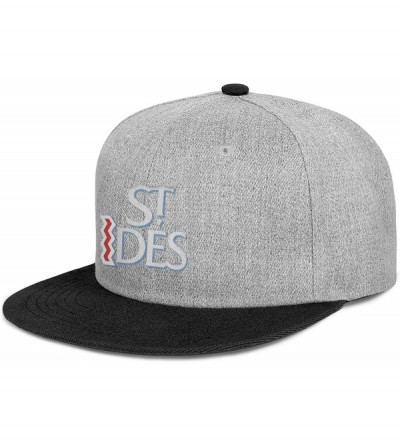 Baseball Caps Unisex St.Ides Logo Hat Adjustable Fitted Dad Baseball Cap Trucker Hat Cowboy Hat - Black-36 - CL18W337C8E $37.40