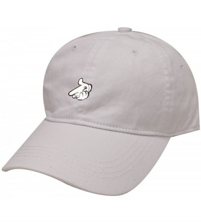 Baseball Caps Handgun Cotton Baseball Dad Cap - White - C517XQ88GMS $13.26