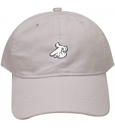 Baseball Caps Handgun Cotton Baseball Dad Cap - White - C517XQ88GMS $13.26