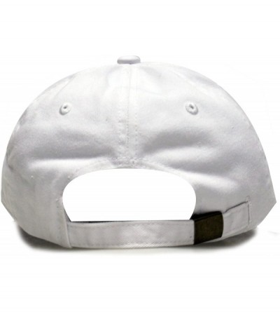 Baseball Caps Handgun Cotton Baseball Dad Cap - White - C517XQ88GMS $13.26