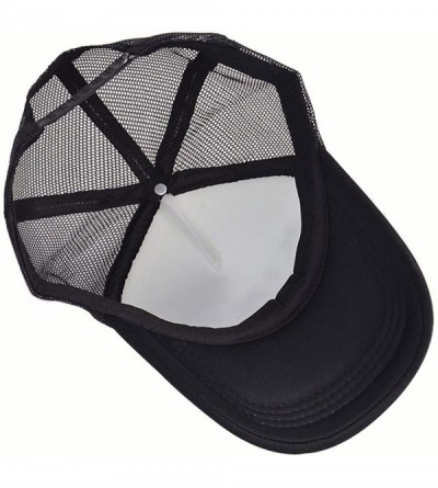 Baseball Caps Men's Game Over Mesh Cap Funny Bachelor Party Wedding Humor Trucker Hat - Black - CZ196GUW24T $7.88