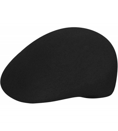 Newsboy Caps Men Cuffley Cap - Black - CQ127F3OG8X $36.70