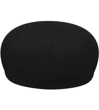 Newsboy Caps Men Cuffley Cap - Black - CQ127F3OG8X $36.70