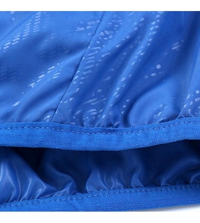 Rain Hats Men's Women Lightweight Rain Jacket with Hood Raincoat Outdoor Windbreaker HebeTop - Blue - CD18Y2YYXD9 $11.39