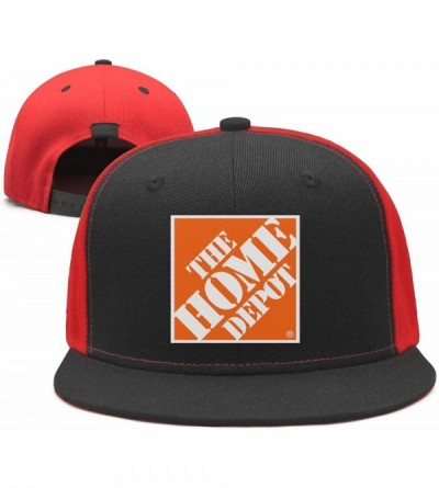 Baseball Caps Mens Womens Adjustable The-Home-Depot-Orange-Symbol-Logo-Custom Running Cap Hat - Black-44 - CM18QH3T89G $14.47