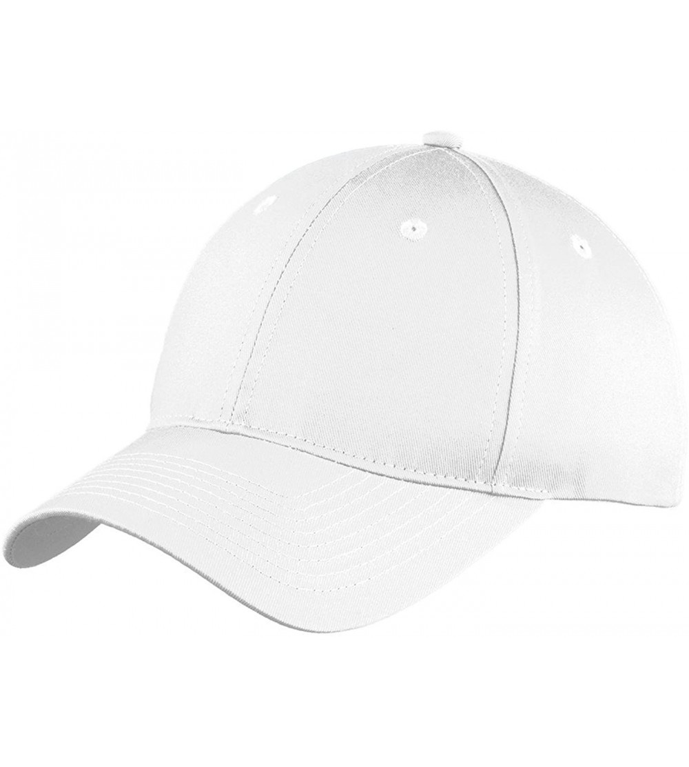 Baseball Caps Unstructured Twill Cap (C914) - White - C311UTP1YQ7 $11.48