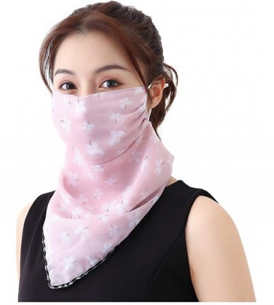 Balaclavas Protection Seamless Bandanas Outdoors Festivals - Pink2 - CU197E26TAI $7.85