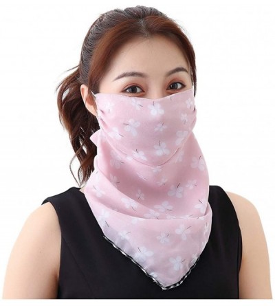 Balaclavas Protection Seamless Bandanas Outdoors Festivals - Pink2 - CU197E26TAI $7.85