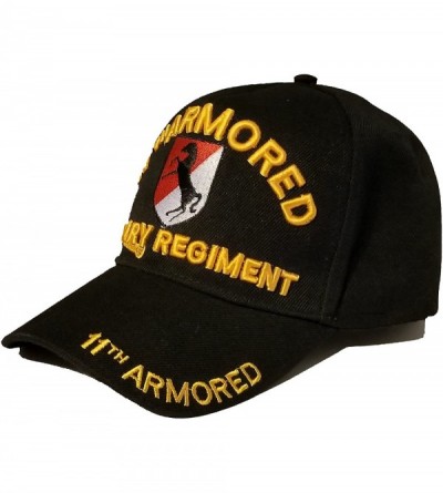 Baseball Caps 11th Armored Cavalry Regiment Cap 11th ACR Hat Black Horse - CO1896Q2Y6U $16.32