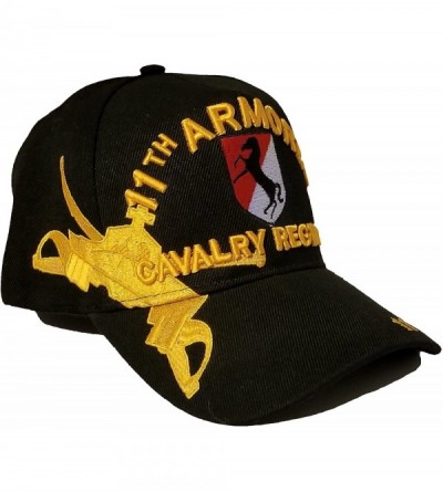 Baseball Caps 11th Armored Cavalry Regiment Cap 11th ACR Hat Black Horse - CO1896Q2Y6U $16.32