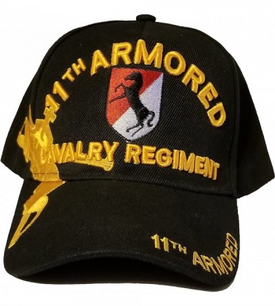 Baseball Caps 11th Armored Cavalry Regiment Cap 11th ACR Hat Black Horse - CO1896Q2Y6U $16.32