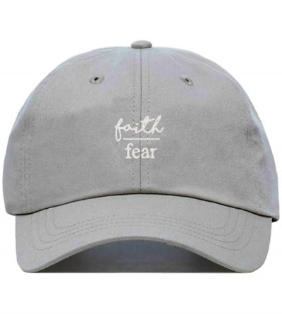 Baseball Caps Baseball Embroidered Unstructured Adjustable Multiple - Grey - CD18CHQWR02 $36.57