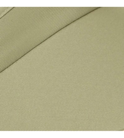 Visors Large Peak Twill Clip On-Khaki W36S41E - C611174WT9F $12.50