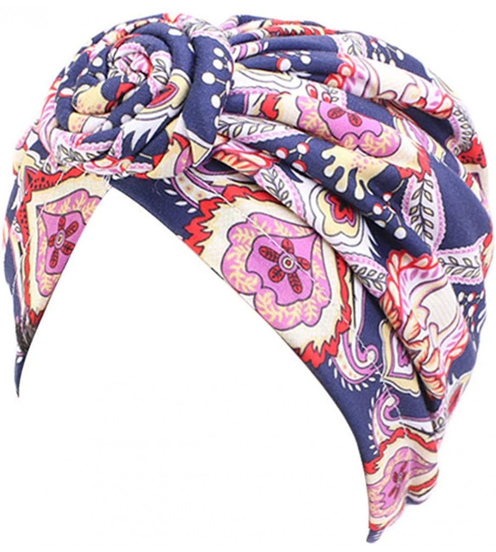 Sun Hats Women Turban Hat Hair Wrap African Jersey Magic Headband Turbans Headwrap Bohemian Boho Chemo Cap - CF198QLYCE9 $8.80