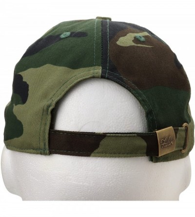 Baseball Caps Classic Baseball Cap Dad Hat 100% Cotton Soft Adjustable Size - Woodland - C711AT3OMWB $7.48