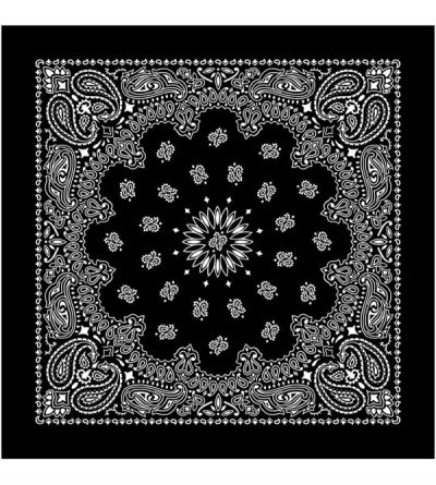 Headbands Single Side Print Mandala Bandana Square Handkerchief Girl Wrap - Mandala 13 - C118LQYOWDM $16.03