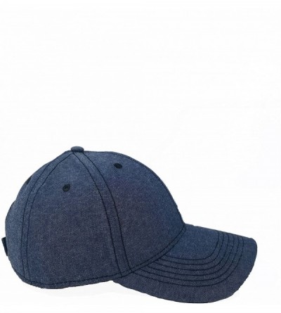 Baseball Caps 2 Packs Baseball Caps Blank Trucker Hats Summer Mesh Cap Flat Bill or Chambray Hats (2 for Price of 1) - C818DZ...