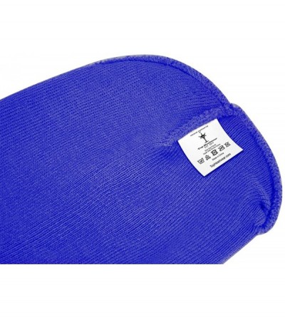 Skullies & Beanies Solid Color Long Beanie - Royal Blue - C6112V07CYL $11.31