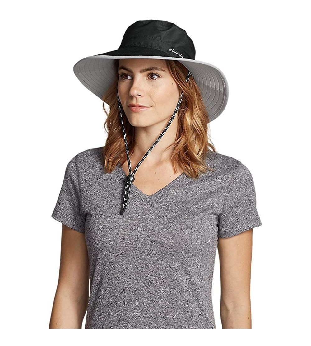 Sun Hats Women's Exploration UPF Wide Brim Hat - Black - CK18CL7UHT0 $21.59