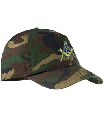 Skullies & Beanies Masonic Camouflage Cap - Military Camo - C4129W90E3T $28.87