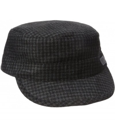 Bucket Hats Kettle Cap - Black Plaid - C4120SJWYNF $34.95