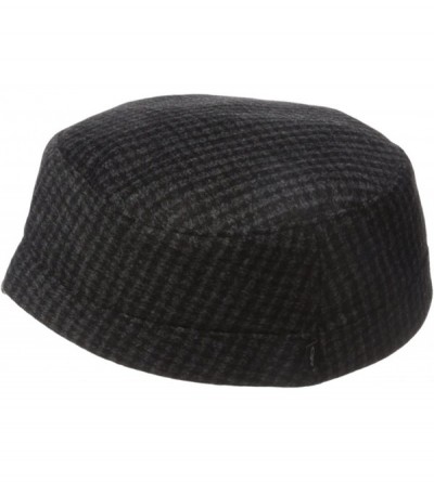 Bucket Hats Kettle Cap - Black Plaid - C4120SJWYNF $34.95