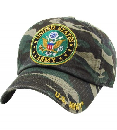 Baseball Caps US Army Official Licensed Premium Quality Only Vintage Distressed Hat Veteran Military Star Baseball Cap - CV18...