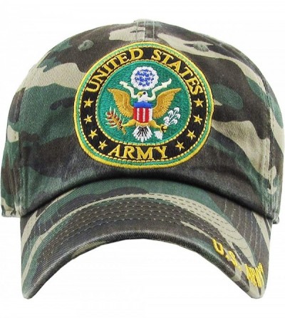 Baseball Caps US Army Official Licensed Premium Quality Only Vintage Distressed Hat Veteran Military Star Baseball Cap - CV18...