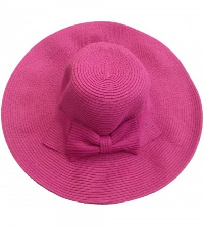 Sun Hats Mens Women Beach Sun Cap Hat Visor Photography Prop Outfit 8 Design - Had2-rose Red - CO11KEZVGKV $13.34