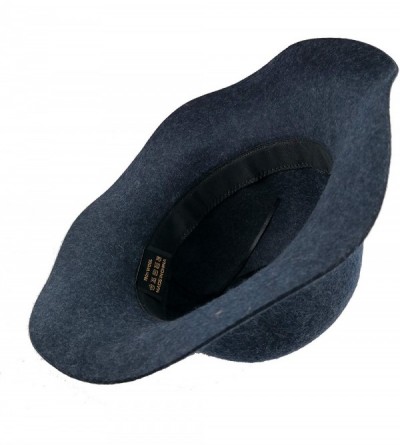 Bucket Hats Cloche Hats for Women 100% Wool Fedora Bucket Bowler Hat 1920s Vintage Kentucky Derby Church Party Hats - C9194HX...