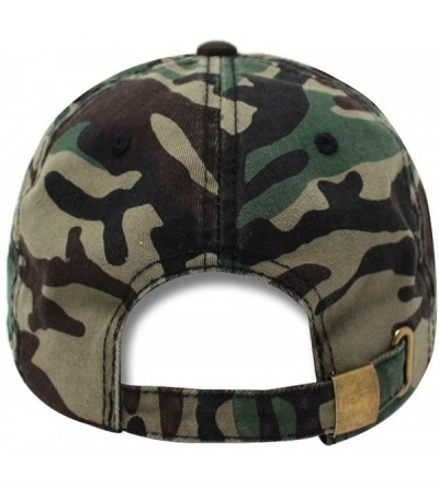 Baseball Caps Strip Club Veteran Dad hat Pre Curved Visor Cotton Ball Cap Baseball Cap PC101 - Wood Camo - CB1897TIOD2 $11.85