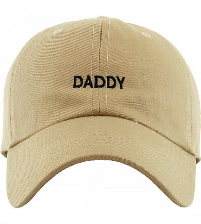 Skullies & Beanies Good Vibes Only Heart Breaker Daddy Dad Hat Baseball Cap Polo Style Adjustable Cotton - (9.3) Khaki Daddy ...