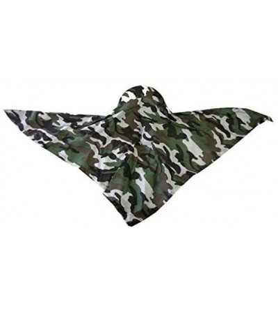 Visors Camouflage Bandana Cap Visor Tie Unisex Army Hat - Green - C311MJ8IOYR $11.08