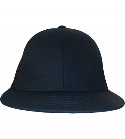 Baseball Caps 6 Panel Mesh Trucker Style Baseball Cap - Black - CL110QTBVK5 $12.08