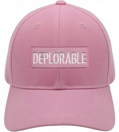 Baseball Caps Hat - Adjustable Womens Cap Funny Pro Trump 2016 2020 - Pink - CM18HAS0OTN $48.58