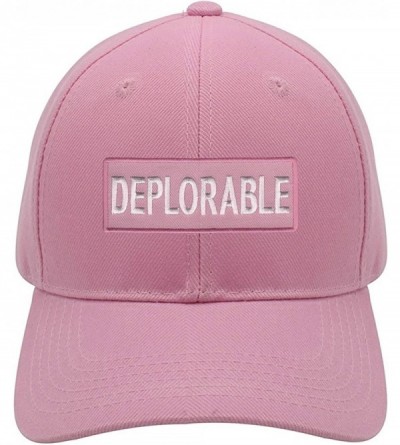 Baseball Caps Hat - Adjustable Womens Cap Funny Pro Trump 2016 2020 - Pink - CM18HAS0OTN $25.91