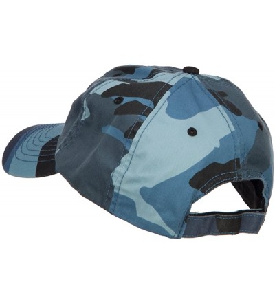 Baseball Caps US Submarine Veteran Military Embroidered Enzyme Camo Cap - Sky - C718CGL02OW $21.61