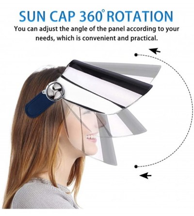 Visors Sun Cap- Sun Visor Hat - UV Protection Hat -Premium UPF 50+ Hat for Hiking- Golf- Tennis- Outdoors - CX12H91W8QN $26.28