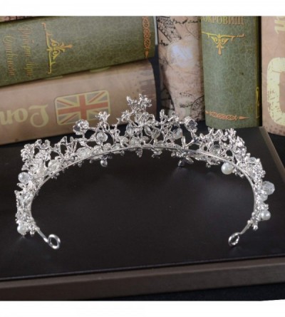 Headbands Vintage Crystal Rhinestone Wedding Accessories - Purple - C618UW3HSI6 $25.02