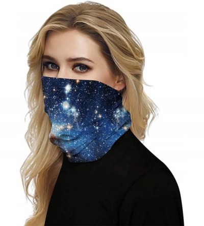 Balaclavas Face Mask Sun Protection Dustproof Neck Gaiter Starry Universe Collar Bandana Balaclava - A12 - C9197TSTE6A $16.74