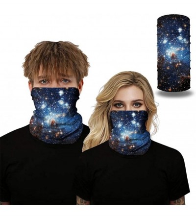 Balaclavas Face Mask Sun Protection Dustproof Neck Gaiter Starry Universe Collar Bandana Balaclava - A12 - C9197TSTE6A $16.74