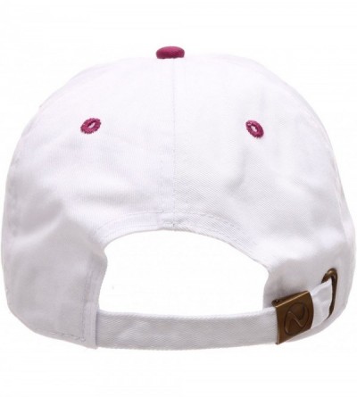 Baseball Caps Two Tone 100% Cotton Stonewashed Cap Adjustable Hat Low Profile Baseball Cap. - Mulberry - CG12O7ARQ7Q $9.51