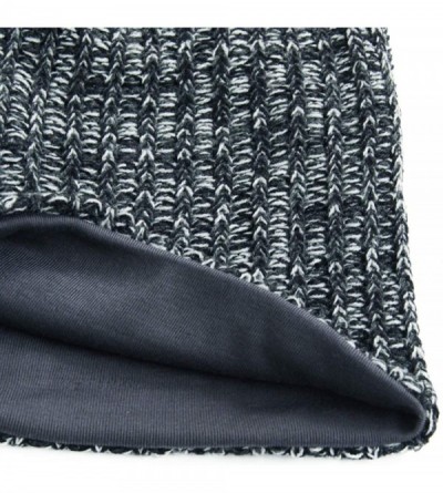 Skullies & Beanies Unisex Adult Winter Warm Slouch Beanie Long Baggy Skull Cap Stretchy Knit Hat Oversized - Grey - CB128JXFW...