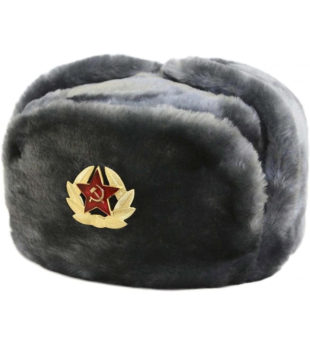 Skullies & Beanies Hat Russian Soviet Army Air force Fur Military Ushanka GR Size S - C3113Z4ZSHF $17.51