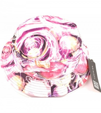 Bucket Hats Fashionable Unisex Printed Pattern Bucket Hat - Bk2105purple - CC12HRP5CCD $9.77