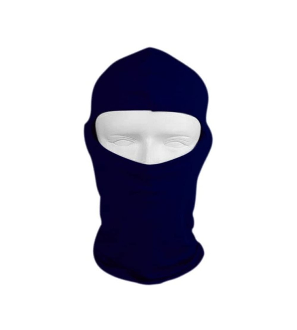 Balaclavas Cycling Lycra Balaclava Full Face Mask for Sun Uv Protection - Royal Blue - CD11O3GX2D1 $12.95