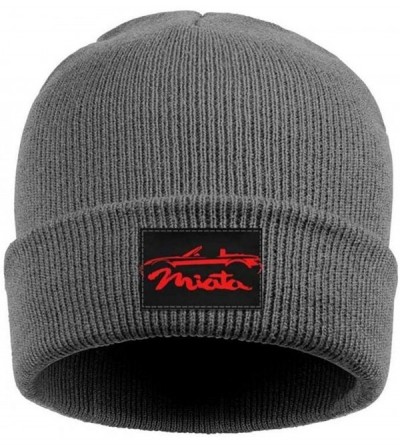 Skullies & Beanies Ma-zda-Mi-ata-Sports-Car Men Women Cool Fine Knit Beanies Hat Trendy Skull Cap - Gray-70 - CW192G6EHOS $18.74